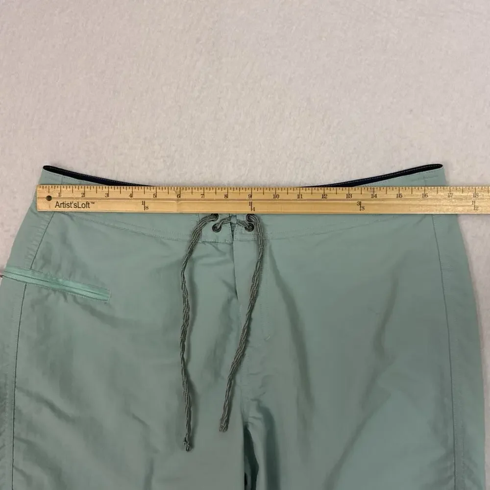 Patagonia Wavefarer Boardshorts Mens 34 Skiff Blue Nylon Surf Swim Shorts